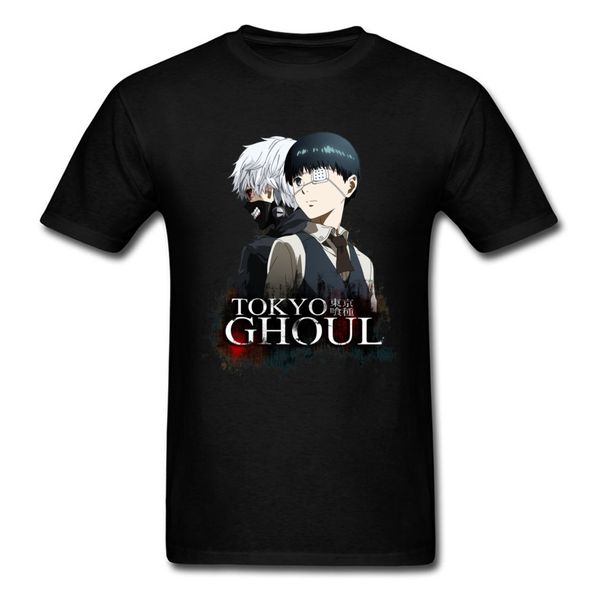 

kaneki ken tokyo ghoul japan comic t shirt dark reapers tokyo ghoul funny tshirts manga the king of the one-eyed men tee anime