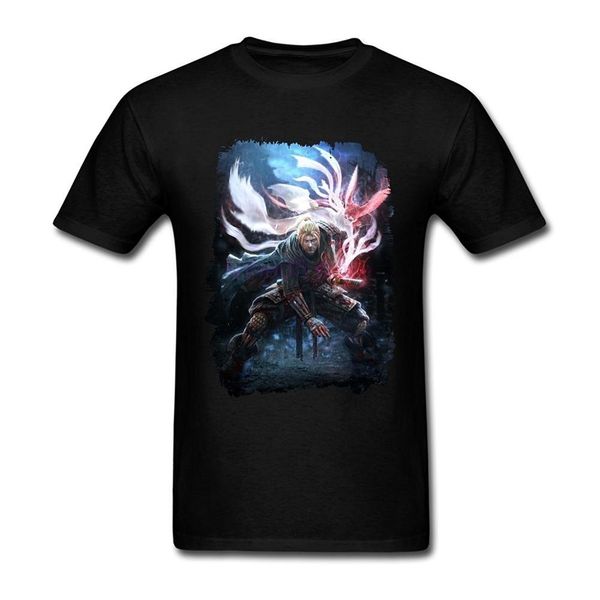 

leqemao men nioh game poster t shirt