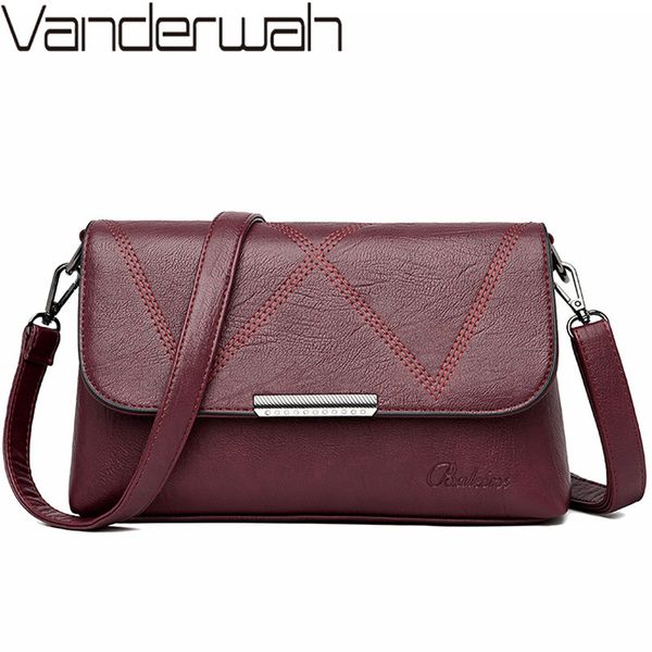 

crossbody bags for women 2020 soft leather shoulder bag sac a main female messenger bag bolsa feminina ladies flap bags for girl