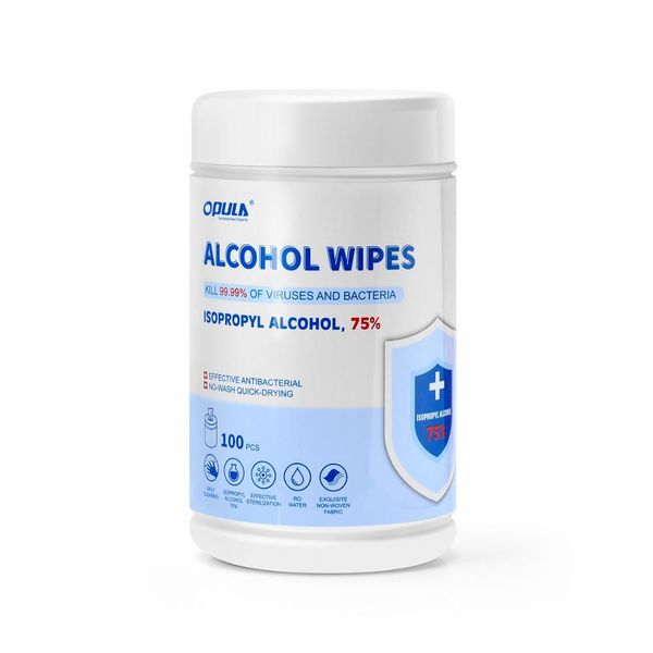 

100pcs barrel 75% alcohol wet wipes hand skin cleaning care sterilization wipes alcohol disinfecting ups/dhl kcl-2035