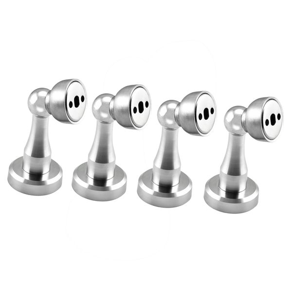 

4pcs door ss sers jam block home office l room door scatch silver