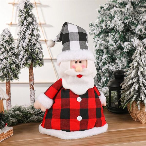 

christmas trees decoration santa claus patterned christmas ornament party decor