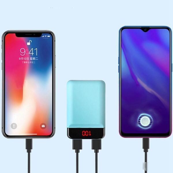 

cgjxs usb mini power bank 10000mah for iphone xs max xr samsung s9 s9plus with led display powerbank external battery fast charging