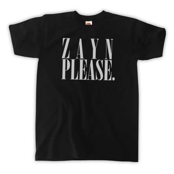 

зайн пожалуйста t-shirt - все цвета malik one direction 1d сыпучего black men футболка homme тройники