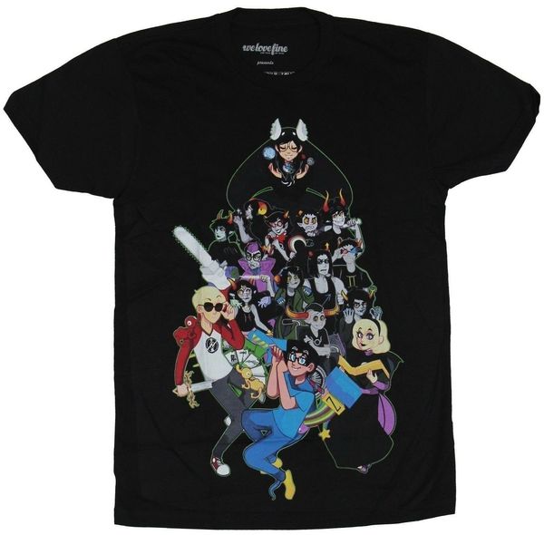 

homestuck mens t-shirt - giant character pile up betas image