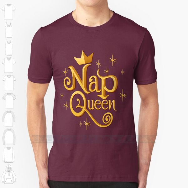 

sleeping beauty - nap queen custom design print for men women cotton new cool tee t shirt big size 6xl wreck it