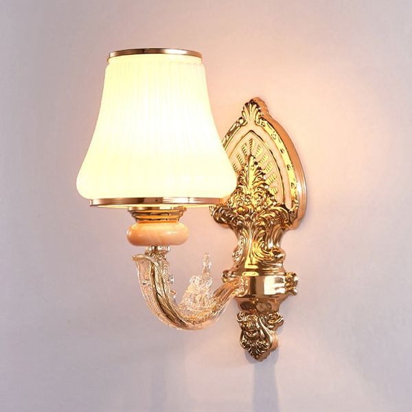 

wall lamp european vintage retro led light living room home e14 lamps metal bedroom headboard lighting indoor decoration