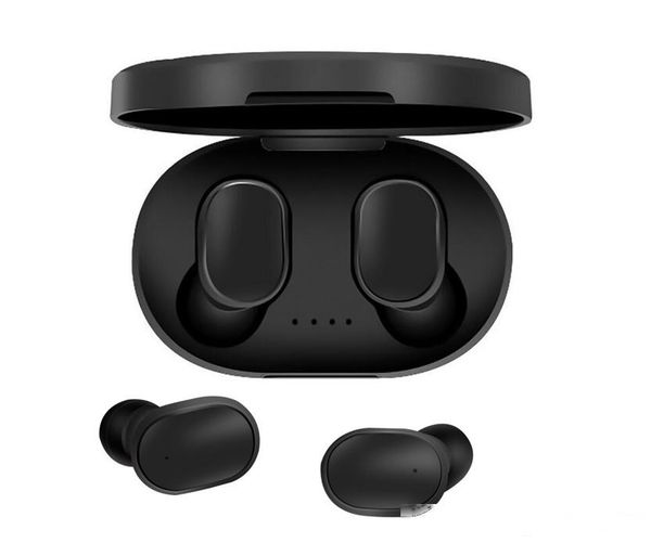 

tws a6s wireless earphone for airdots earbuds bluetooth 5.0 tws headsets noise cancelling mic for iphone huawei samsung xiaomi dhl free