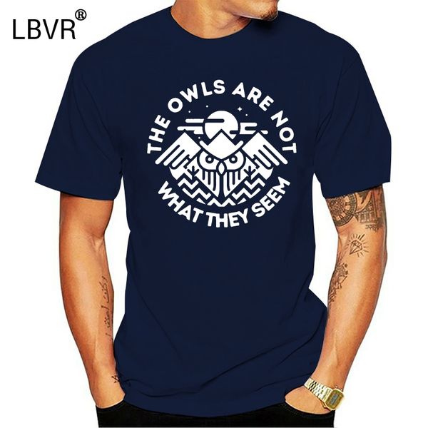 

the owls are not what they seem men's t shirt black brand cotton men clothing male slim fit t shirt t shirt fashion