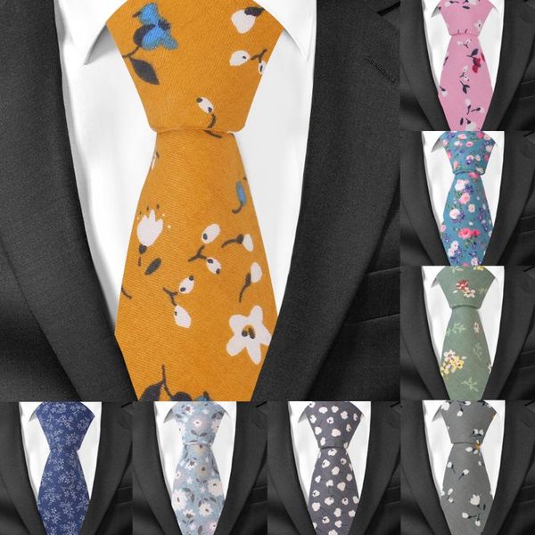 

fashion floral neck ties for men casual cotton slim tie gravata skinny mens neckties spring summer new design men ties, Blue;purple