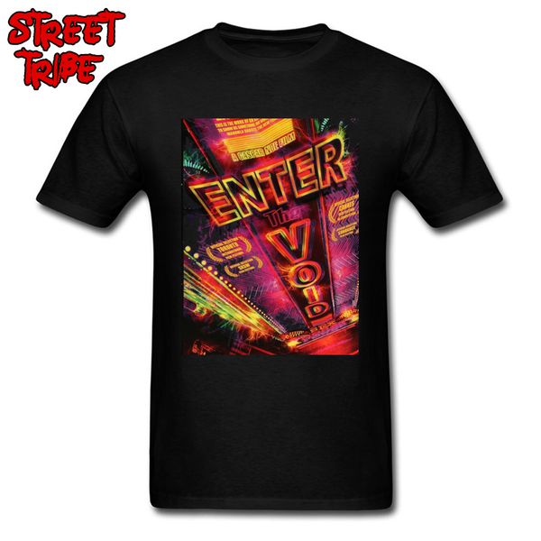 

enter the void tshirt 2019 swag мужчины tshirt 3d моды плакат фильма top письмо конструктора хлопок тис мужчины мужские футболки черный 3xl
