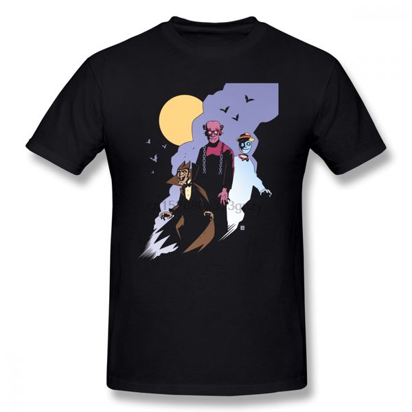 

hellboy t shirt mike mignola style count chocula franken berry and boo berry t-shirt cute 4xl tee shirt mens casual tshirt
