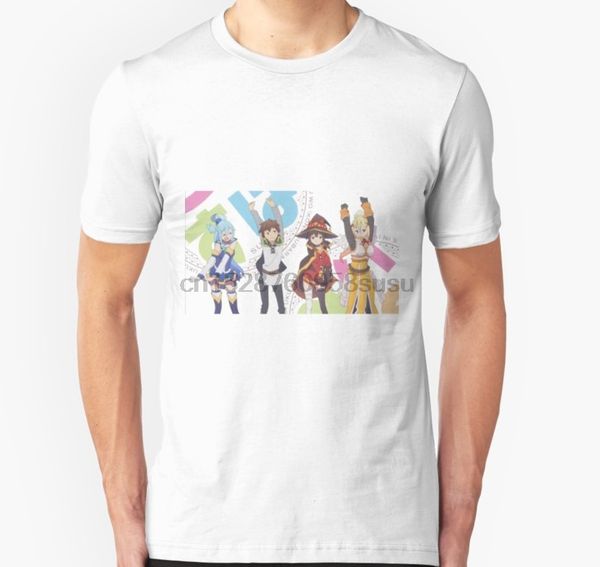 

мужчины тенниски konosuba 4 мужской майка печатных футболки тройники верхней