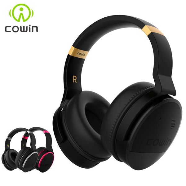 

original cowin[upgraded] e8 active noise cancelling headphones bluetooth headphone wireless headset over ear deep bass for phone