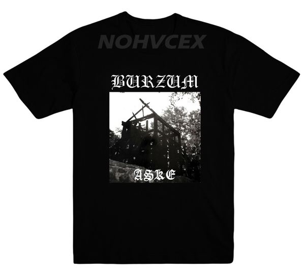 

burzum aske обложка t рубашки ницца с короткими рукавами мода top дизайн