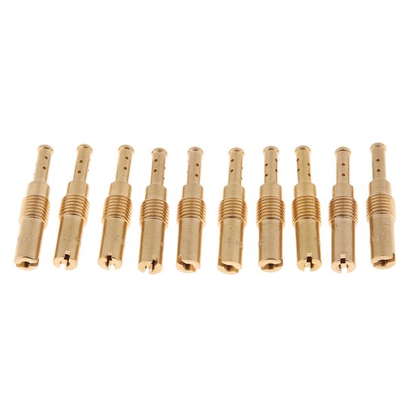 

10pcs 45 slow/pilot jet vice injector nozzle for oko koso pwk cvk type pe