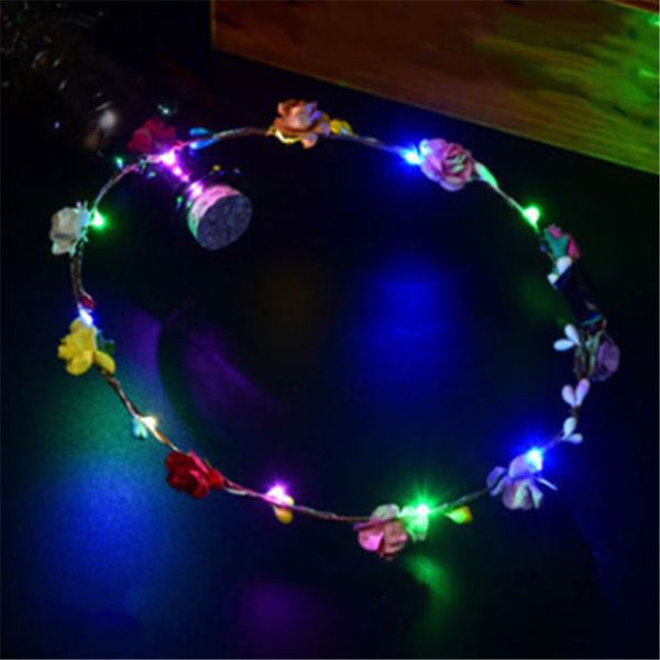 

led crown stirnband stirnband light-up hochzeitsfest weihnachten beautiful wreath embellish your beauty