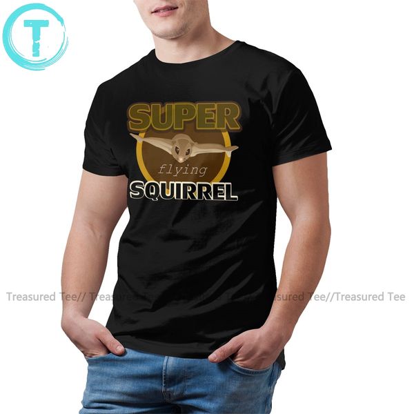 

летяга футболка супер летяга t-shirt 100 хлопка с коротким рукавом майка человек высокий tshirt