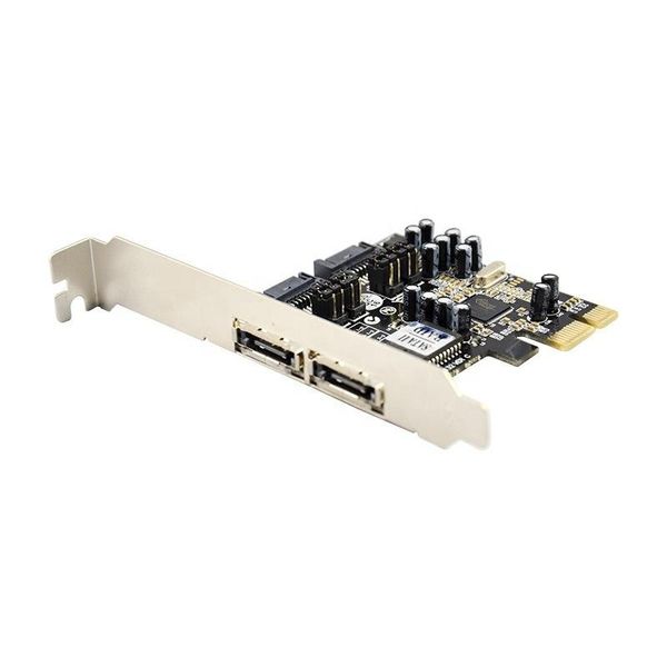 

pci-e to sata/esata raid converter card deskhard drive pcie expansion card sil3132 chipset pcie to sata3.0 2 port esata