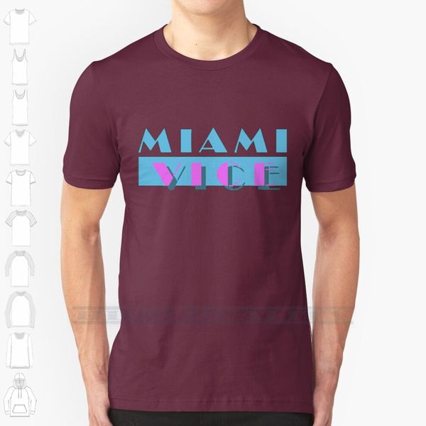 

miami vice custom design print for men women cotton new cool tee t shirt big size 6xl miami vice crockett tubbs