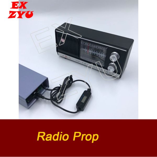 

fingerprint access control exzyu radio prop real life escape room game tunes the to corresponding fm frequency band chamber