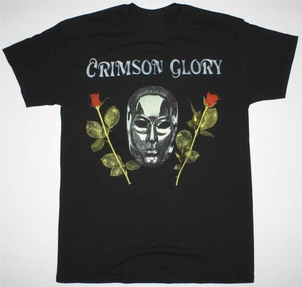 

men fashion t-shirt crimson glory first album 1986 progressive heavy metal t-shirt