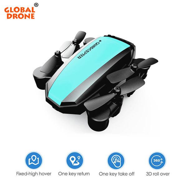 

global drone gw125 mini dron folding radio controlled helicopter altitude hold drones rc small quadrocopter toys for kids vs s9w