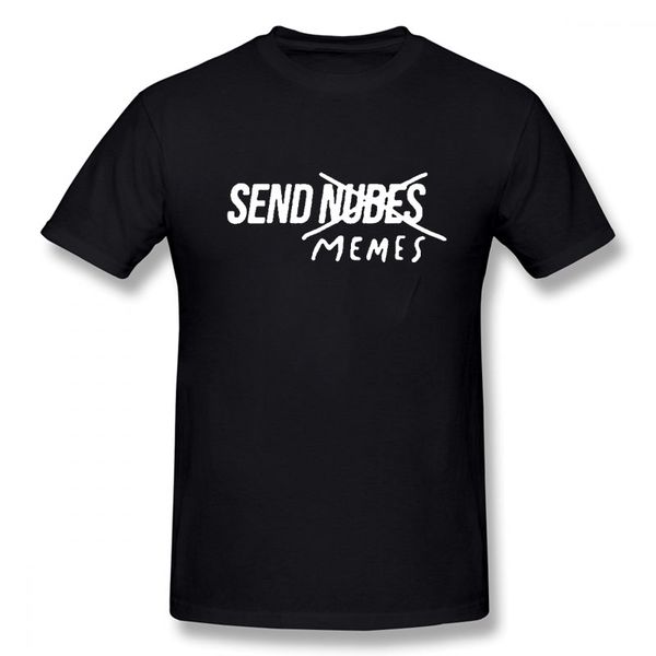 

отправить мемы тенниска мода смешные день хлопка с коротким рукавом рубашки причинная o-образным вырезом топы тис hip hop негабаритного