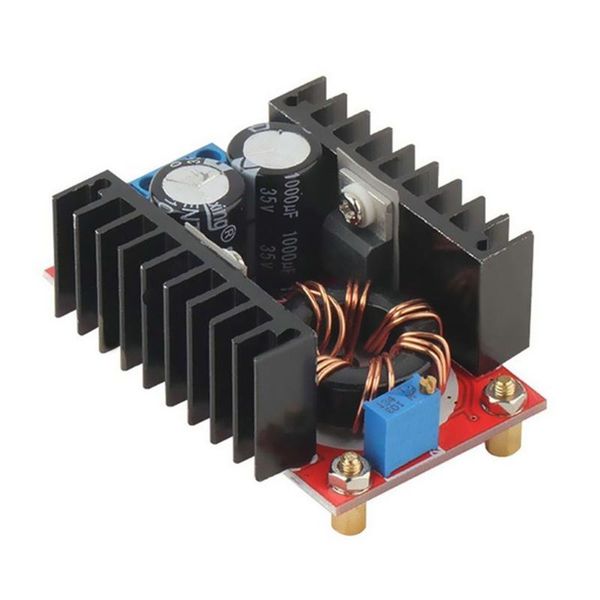 

accessories durable diy high efficiency step up dc-dc 10-32v to 12-35v power supply 6a 150w converter module car