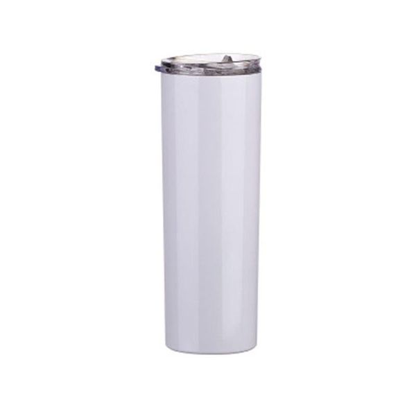 

promotion sublimation tumbler 20oz stainless steel skinny straw cup high capacity water mug popular insulation drinkware 18 5jq d2