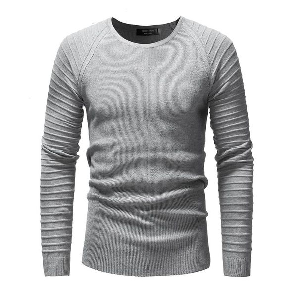 

men's sweaters sweater o-neck pullovers long sleeve solid color men, White;black