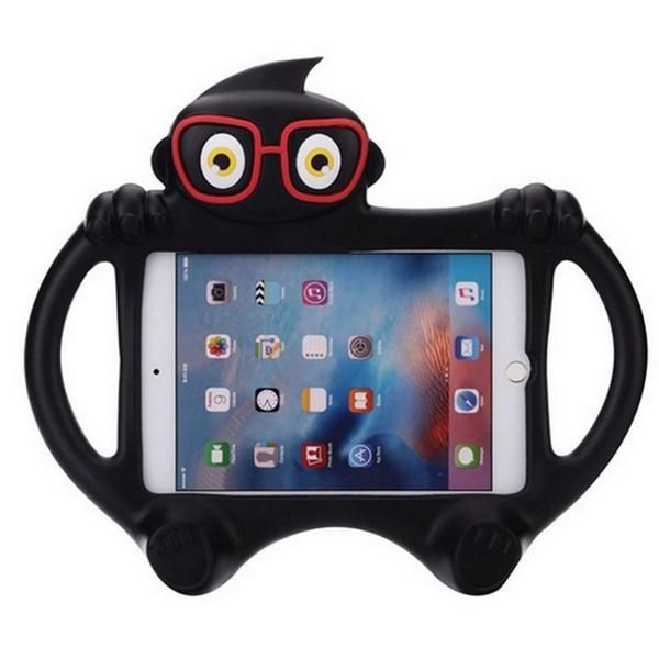 

for new ipad 2017/2018 pro 9.7 air 2 3 4 mini cute glasses kids case non toxic shockproof eva foam for 7.0 inch tablet cover