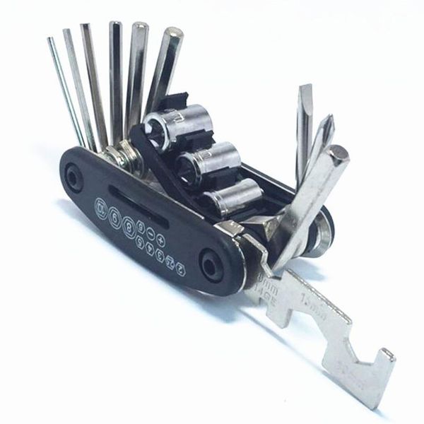 

15 in 1 multifunction bicycle repair tools cycling screwdriver tool kit spoke bicycle accessories bike repair tool