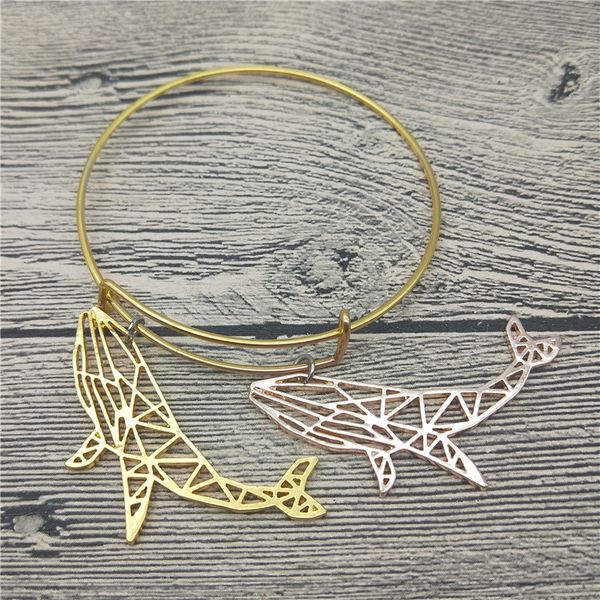 

trendy new whale bangles cute whale car bangles bracelets fashion animai pet jewellery, Black