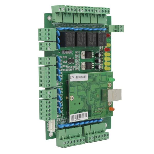 

fingerprint access control four door network panel board with software communication protocol tcp/ip wiegand reader for 1 2 4