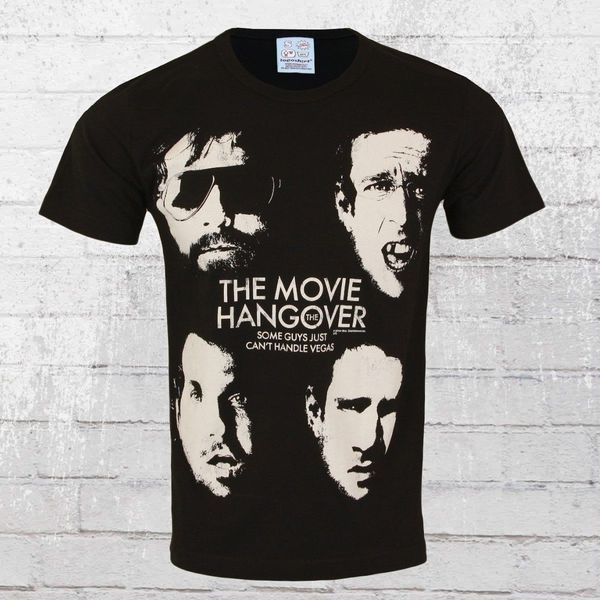 

logoshirt herren t-shirt hangover some guys schwarz fur manner men's tee black 2020 new fashion t shirt men cotton
