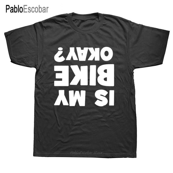 

new fashion is my biker okay xmas christmas motorbike funny t shirts men cotton o neck tee short sleeve t-shirt