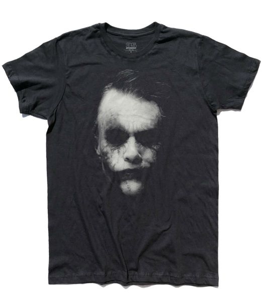 

t shirt joker 2 il cavaliere oscuro batman heat ledger the dark knight