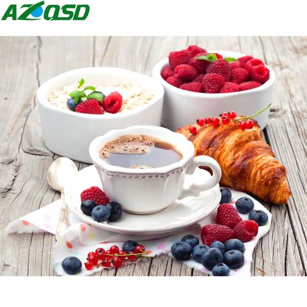 

azqsd diamond painting coffee full square diamond embroidery cup picture of rhinestones mosaic home decoration