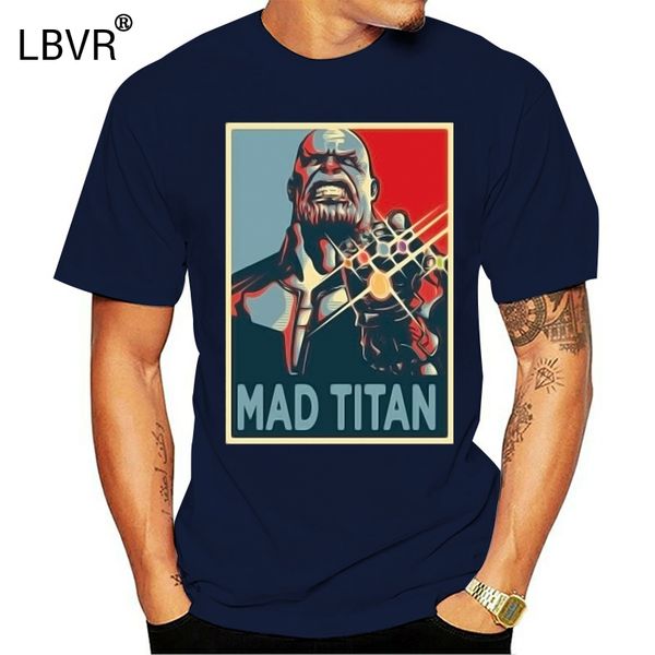 

mad titan thanos men's t-shirt humorous tee shirt