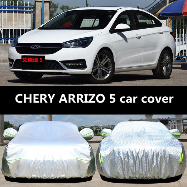 

for chery arrizo 5 car cover hood car sunscreen rainproof insulation thick sunshade cover arrizo 5