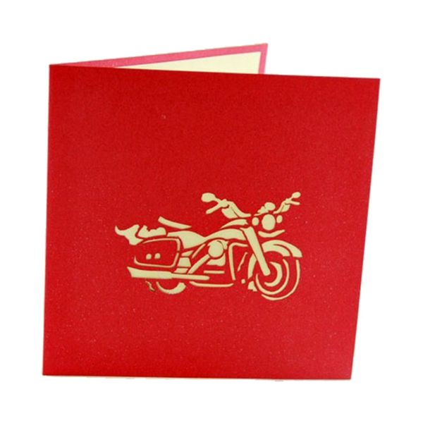 

handmade 3d up greeting cards for every occasion (motorcycle)-abux