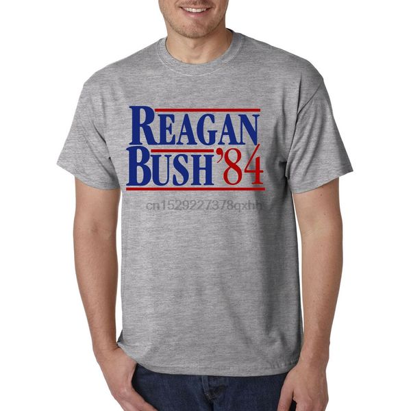 

ronald reagan bush for president 84 t-shirt - republican political retro tee usa