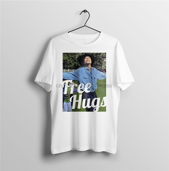 

майкл джексон free hugs смешной юмор - мужской унисекс футболка s-2xl harajuku хип-хоп tee shirt