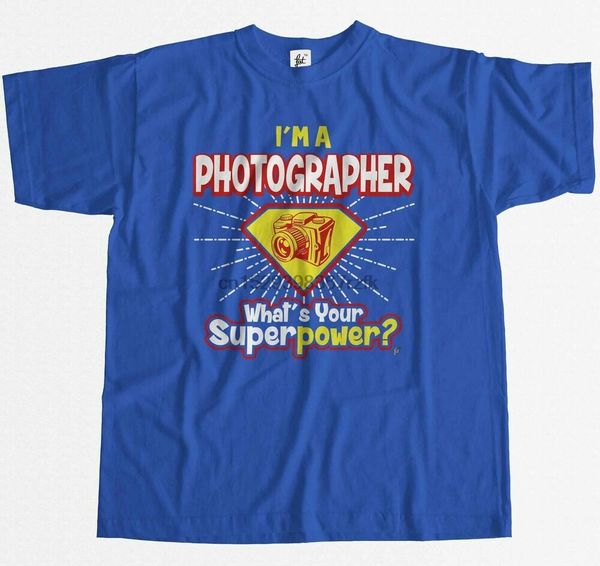 

im фотографу - что ваш сверхдержава mens t-shirt