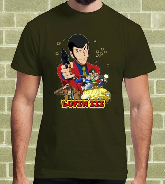 

lupin 3 iii cartoon t-shirt per uomo e bambino