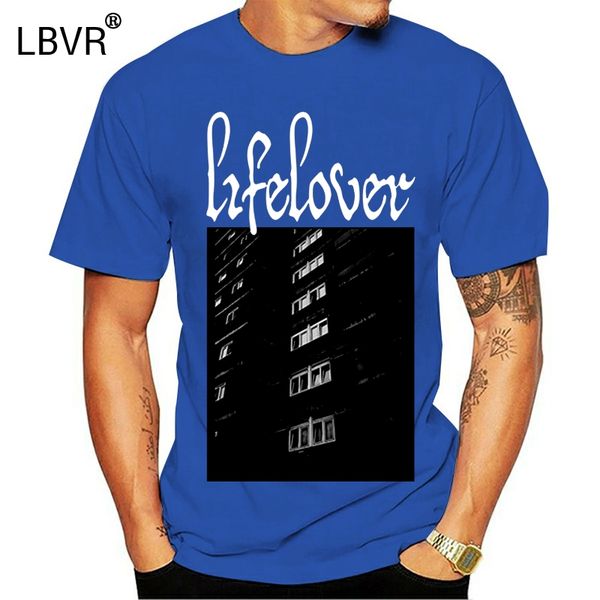 

lifelover men's lifelover t shirt black loose cotton t shirts for men cool t shirts 031320