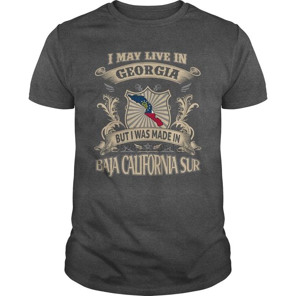 

men tshirt georgia - baja california sur cool printed t-shirt tees top