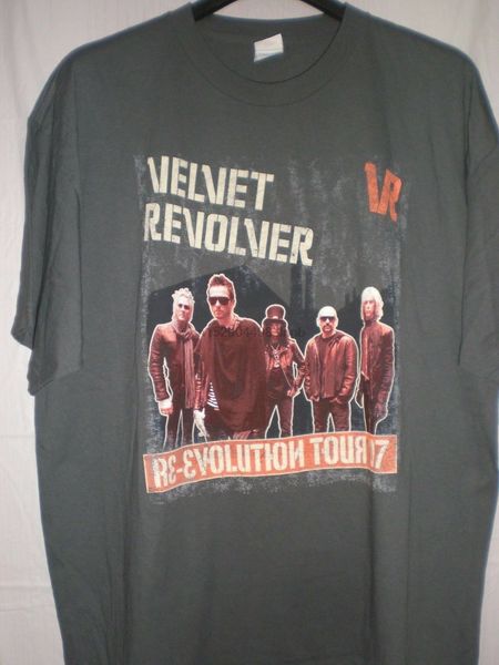 

velvet revolver revolution tour 07 t shirt xxlarge