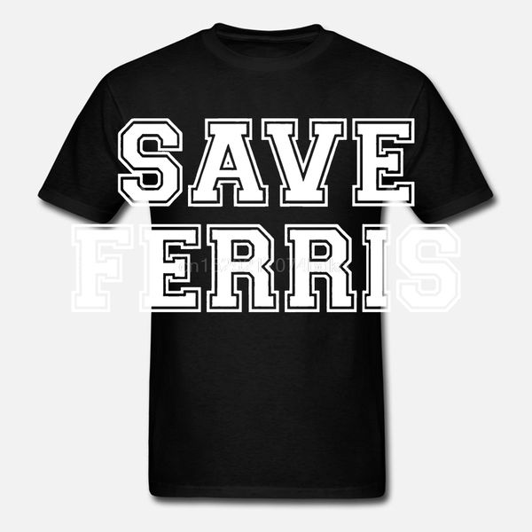 

save ferris tshirt - mens boys retro movie ferris buellers day off dvd gift